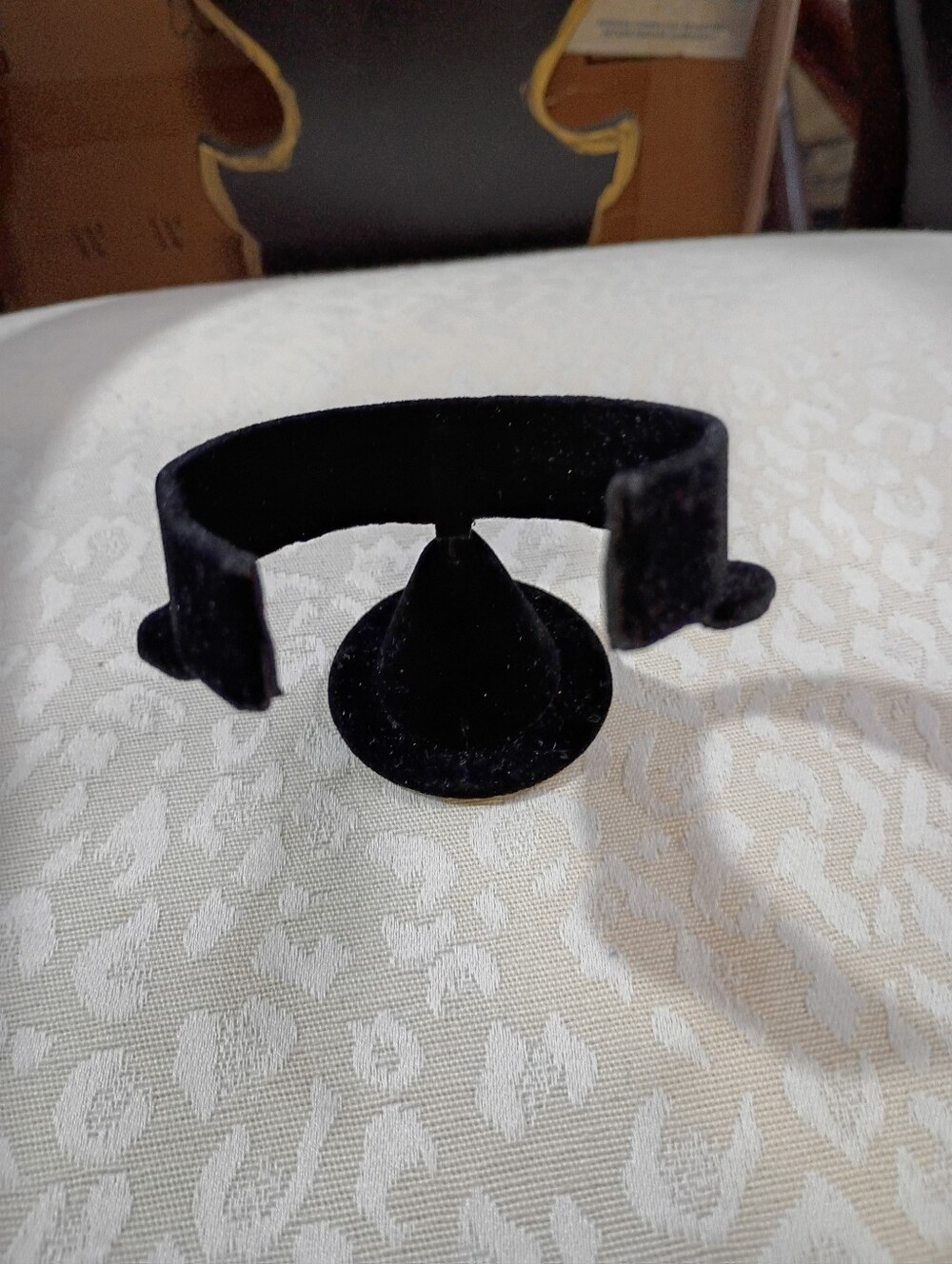Black Velvet Jewelry Display Stand